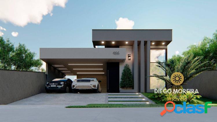 Linda casa Moderna à venda dentro de condomínio fechado