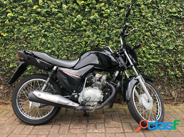 HONDA CG 125 FAN FAN KS 125 I FAN PRETO 2016 125 GASOLINA