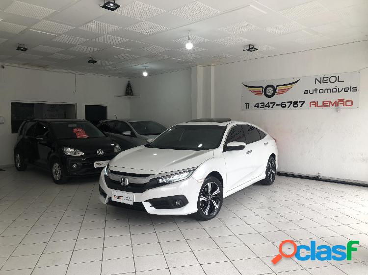 HONDA CIVIC SEDAN TOURING 1.5 TURBO 16V AUT.4P BRANCO 2017