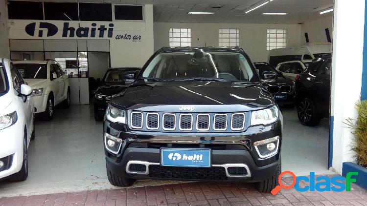 JEEP COMPASS LIMITED 2.0 4X4 DIESEL 16V AUT. PRETO 2018 2.0