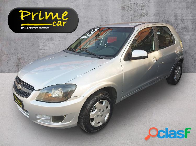 CHEVROLET CELTA SPIRIT LT 1.0 MPFI 8V FLEXP. 5P PRATA 2013