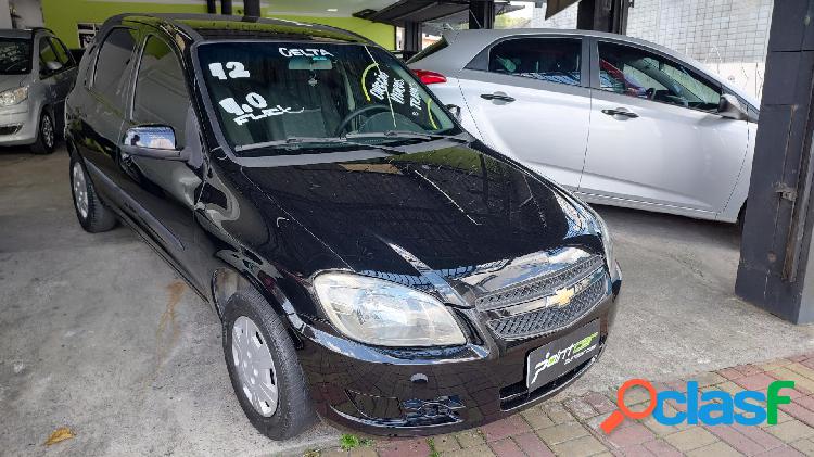 CHEVROLET CELTA SPIRIT LT 1.0 MPFI 8V FLEXP. 5P PRETO 2012