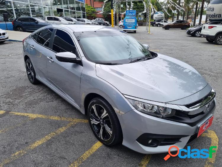 HONDA CIVIC SEDAN EX 2.0 FLEX 16V AUT.4P PRATA 2017 2.0 FLEX