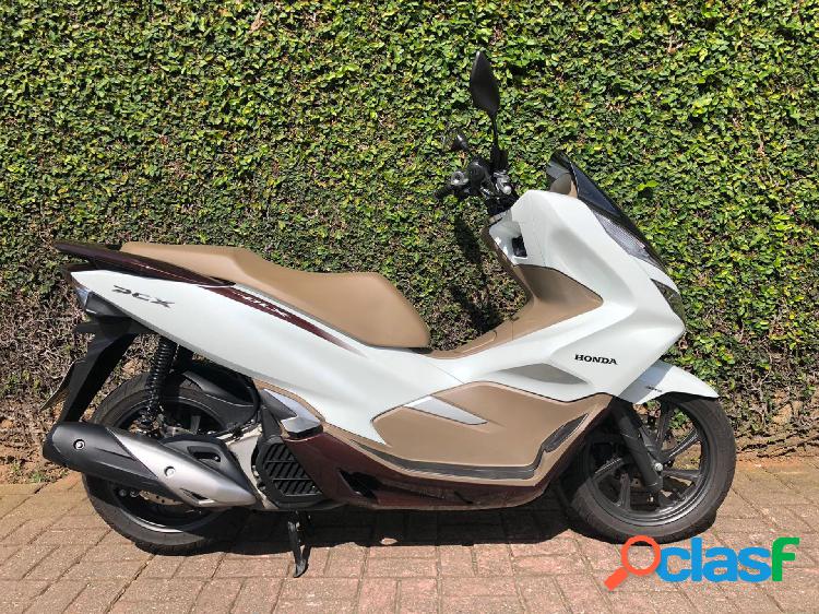 HONDA PCX 150DLX BRANCO 2021 150 GASOLINA