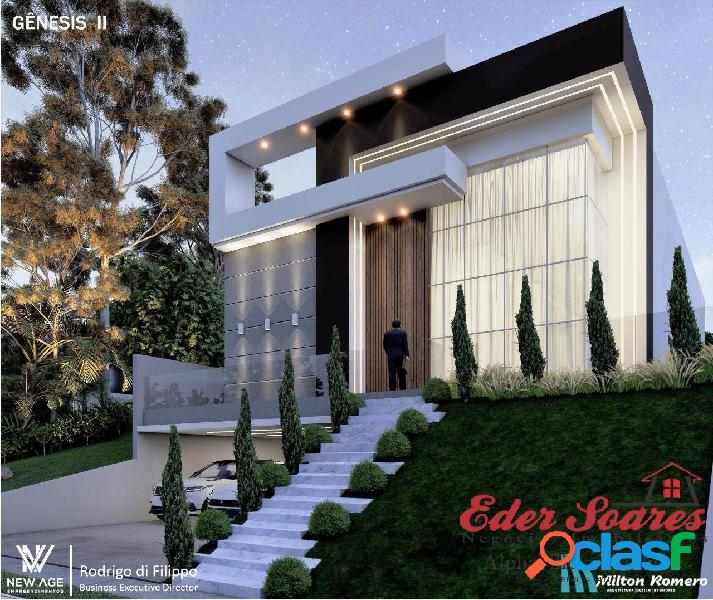 Linda casa moderna à venda no Residencial Gênesis 2
