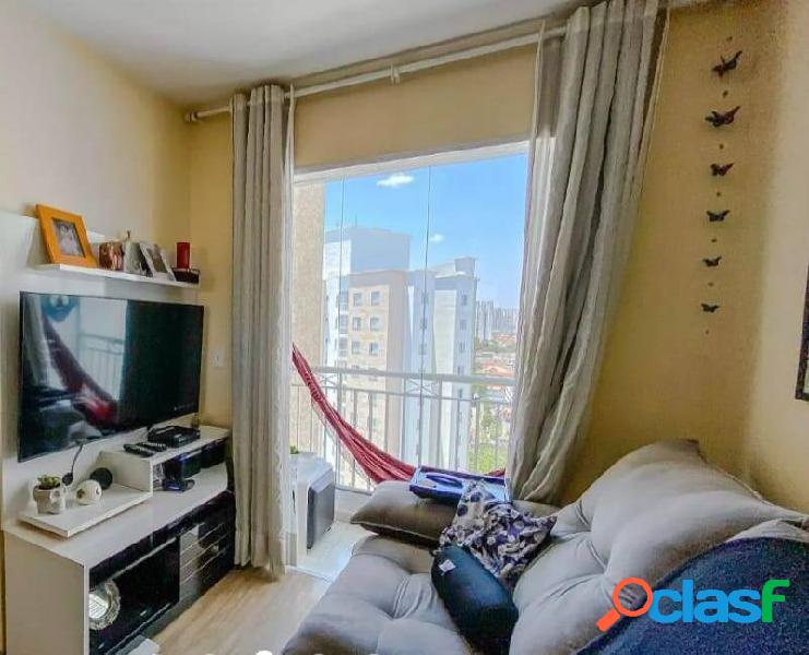 Lindo apartamento 2 dormitórios 1 Vaga e com varanda no