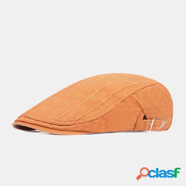 Masculino Algodão Sólido Fio Bordado Listras Guarda-sol