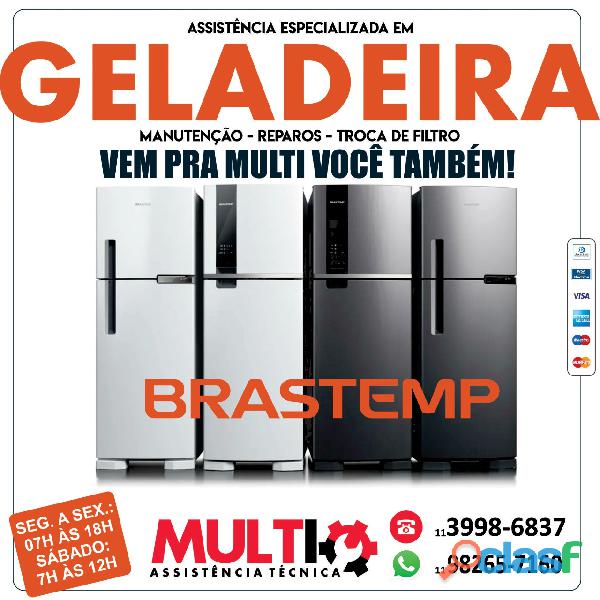 Manutenção Geladeira Brastemp Casa Verde