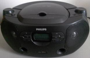 Radio Philips Portatil Usb Cd Player Fm