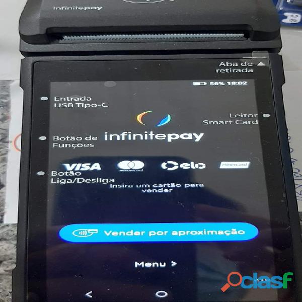 Maquininha de cartão Infinitepay menor taxa do mercado