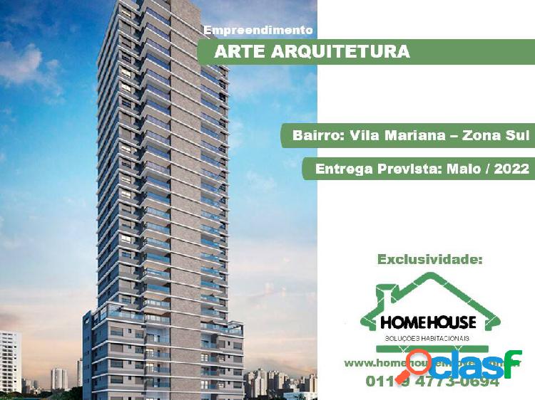 Apartamento Arte Arquitetura, 3 Dorms. Próximo ao Metrô -