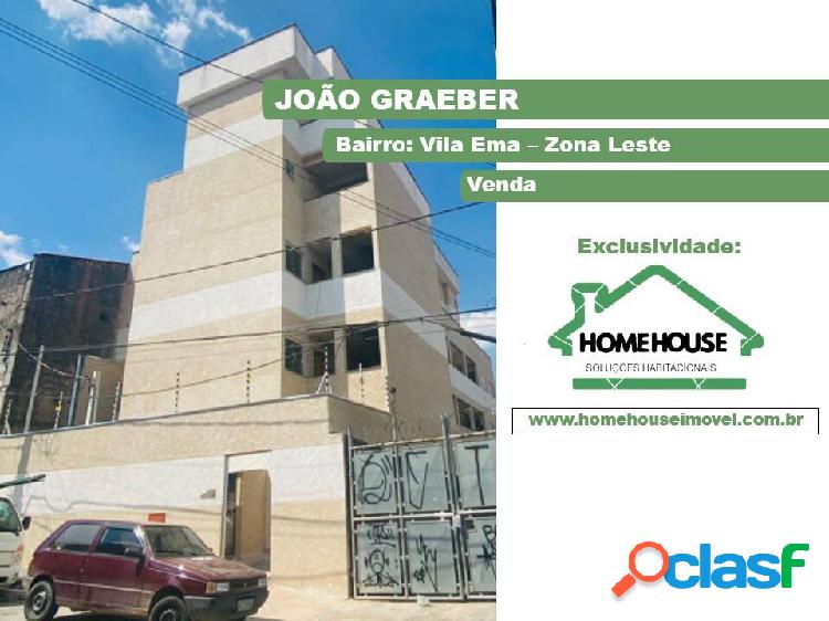 Apartamento João Graeber, 2 Dorms. Próximo a Estação -