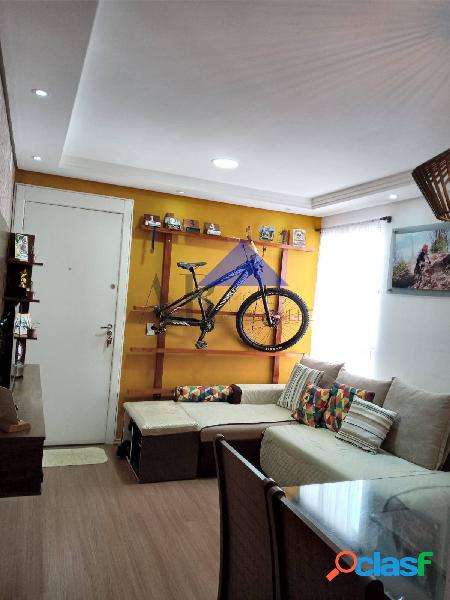 Apartamento á venda em Jandira com 2 dorms, 1 vaga
