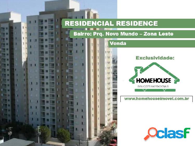 Apto Residencial Residence, 2 Dorms. Próximo ao Hospital