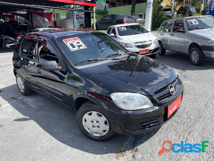 CHEVROLET CELTA SPIRIT LT 1.0 MPFI 8V FLEXP. 5P PRETO 2009