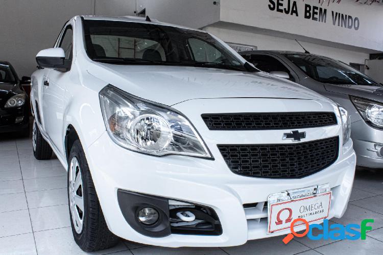 CHEVROLET MONTANA LS 1.4 ECONOFLEX 8V 2P BRANCO 2016 1.4