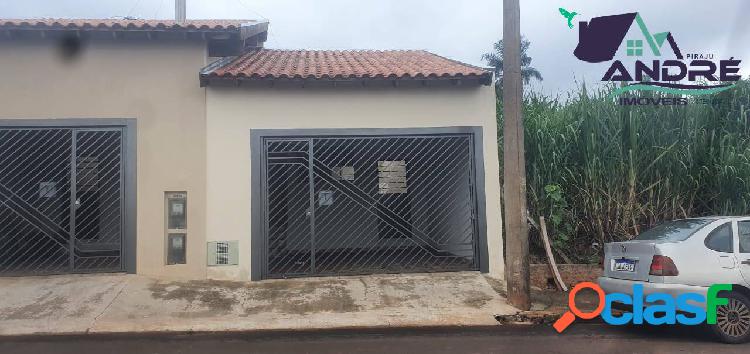 Casa, 100m², 2 dormitórios, na Vila Tibiriça, Piraju/SP.