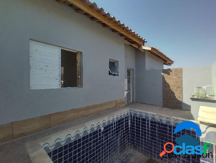 Casa Nova em Condomínio Fechado com Piscina Individual no