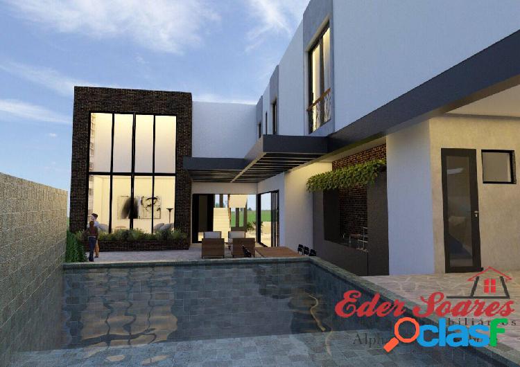 Casa em fase de acabamento à venda no Tamboré 11 SP