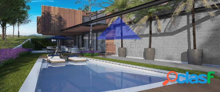Casa em obra para venda no Tamboré, projeto moderno!