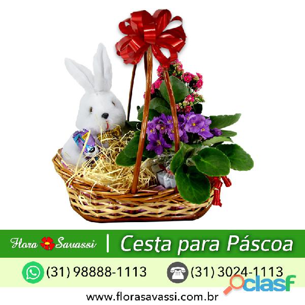 Cesta de Páscoa floricultura cestas de Páscoa São Joaquim