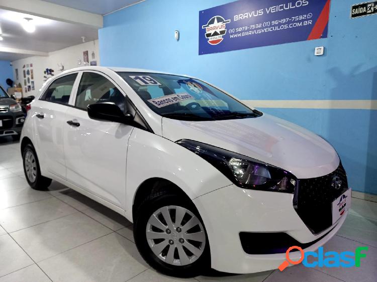 HYUNDAI HB20 UNIQUE 1.0 FLEX 12V MEC. BRANCO 2019 1.0 FLEX