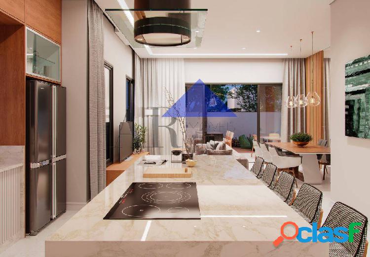 Linda casa térrea em Alphaville com 3 suites nova nunca