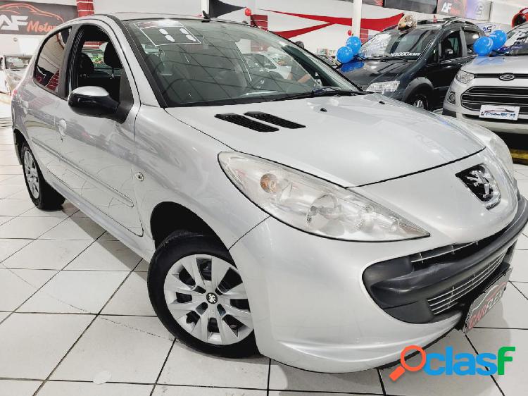 PEUGEOT 207 XR 1.4 FLEX 8V 5P PRATA 2011 1.4 FLEX
