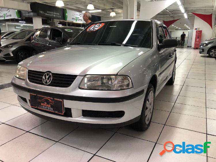 VOLKSWAGEN GOL 1.0 POWER 16V 76CV 4P PRATA 2002 1.0 GASOLINA