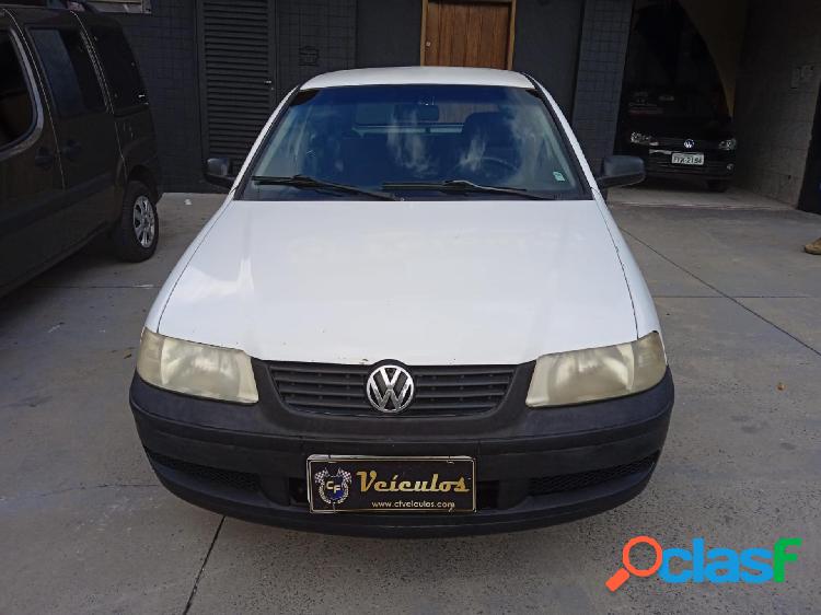 VOLKSWAGEN GOL CITY 1.0 MI 8V 4P BRANCO 2005 1.0 GASOLINA