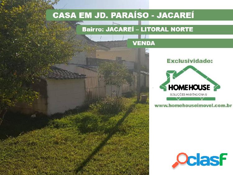 Vende - se Casa no Jd. Paraíso - Jacareí.