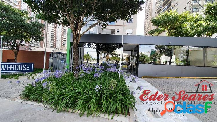 Apartamento mobiliado para locação em Alphaville: Wi-House
