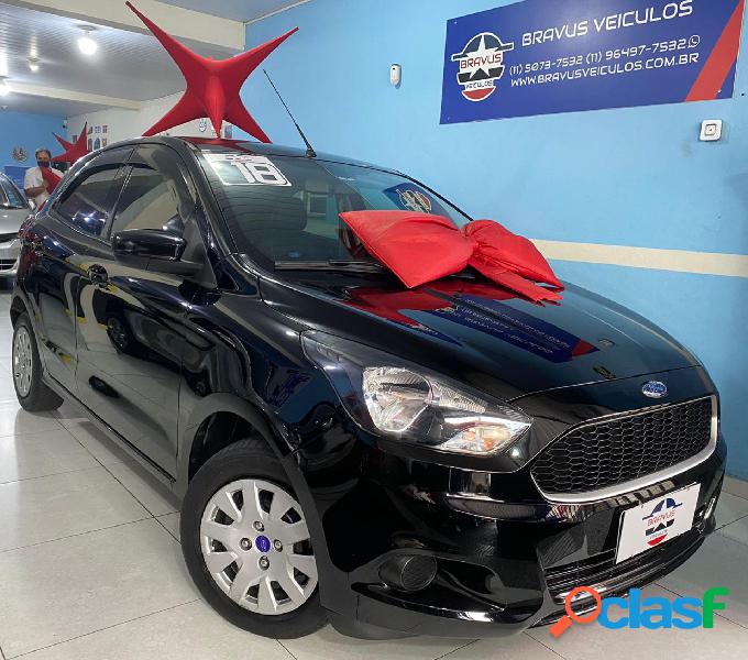 FORD KA 1.0 S TIVCT FLEX 5P PRETO 2018 1.0 FLEX