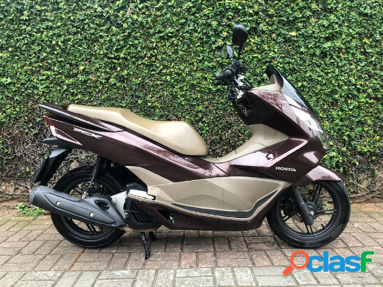 HONDA PCX 150DLX MARROM 2017 150 GASOLINA