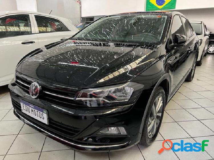 VOLKSWAGEN VIRTUS HIGHLINE 200 TSI 1.0 FLEX 12V AUT PRETO