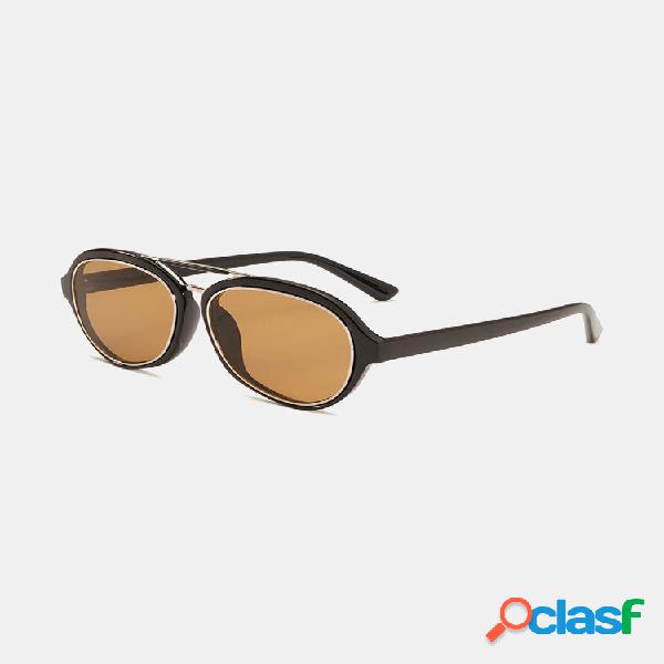 Óculos de Sol Retrô Masculino Moda Outdoor UV Círculo de