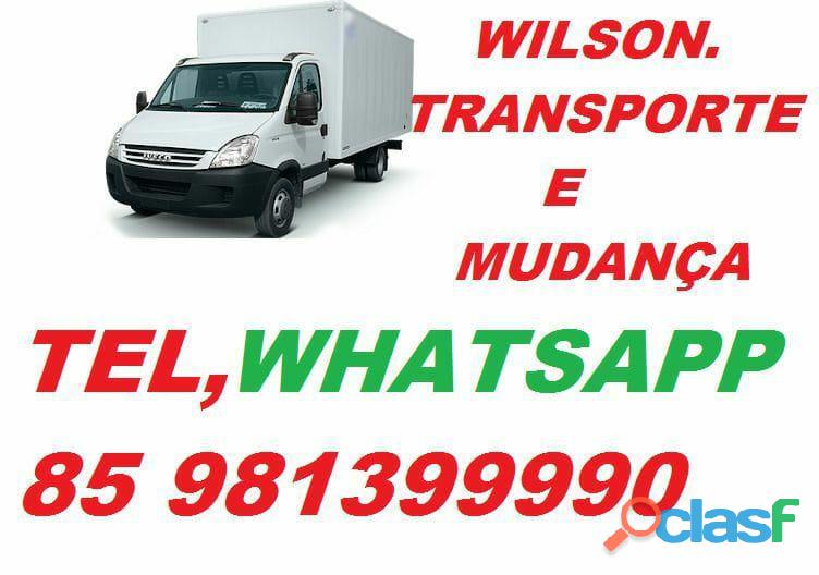 transporte de carga e mudança