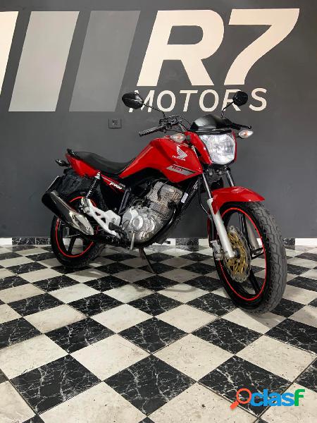 HONDA CG 160 FAN ESDI FLEXONE VERMELHO 2017 160 FLEX