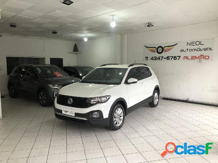 VOLKSWAGEN T-CROSS 1.0 TSI FLEX 12V 5P AUT. BRANCO 2020 1.0
