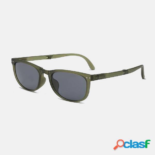Óculos de Sol Retrô Masculino Moda Exterior UV Círculo de