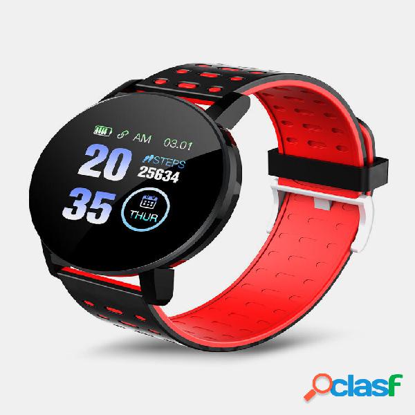 5 cores homens mulheres esportes à prova d'água smartwatch