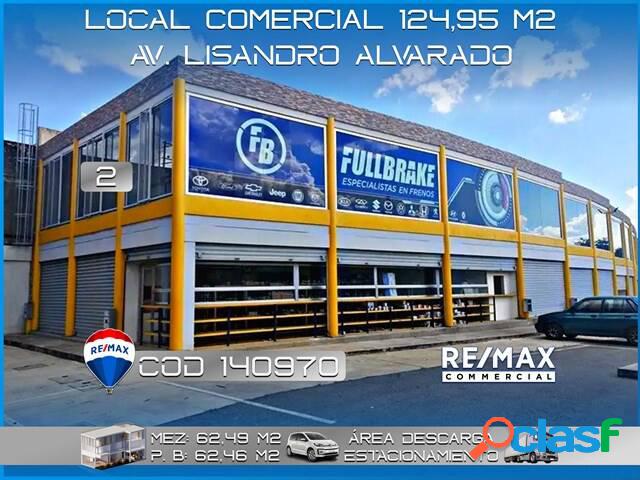 EN VENTA, LOCAL COMERCIAL | 124, 95 m2 | AV. LISANDRO