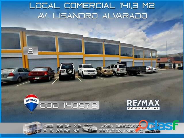 EN VENTA, LOCAL COMERCIAL | 141, 3 m2 | AV. LISANDRO