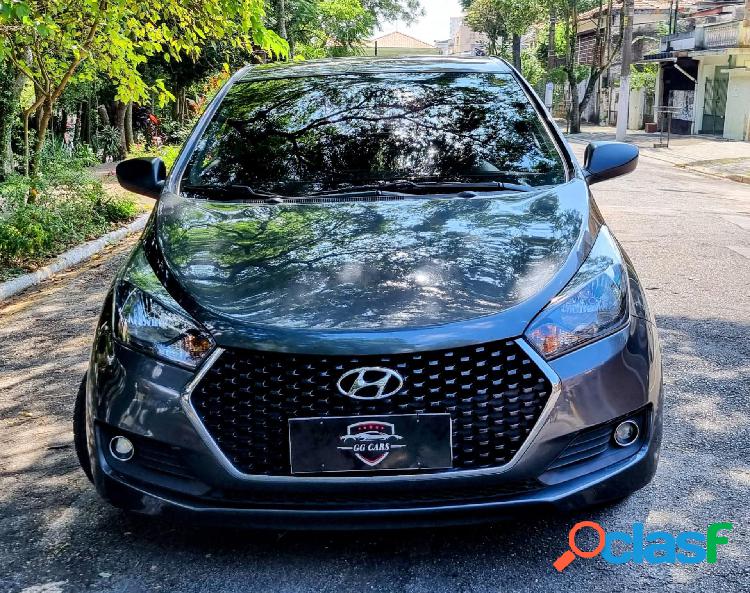 HYUNDAI HB20 UNIQUE 1.0 FLEX 12V MEC. CINZA 2018 1.0 FLEX