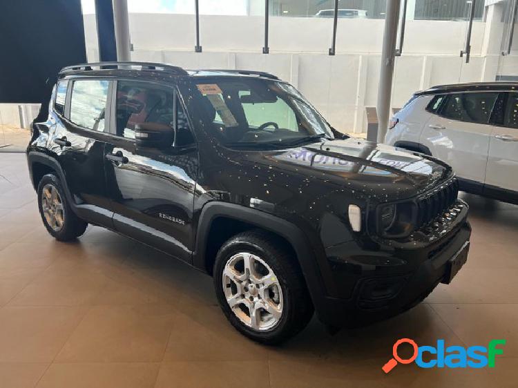 JEEP RENEGADE SPORT T270 1.3 TB 4X2 FLEX AUT. PRETO 2022 1.3