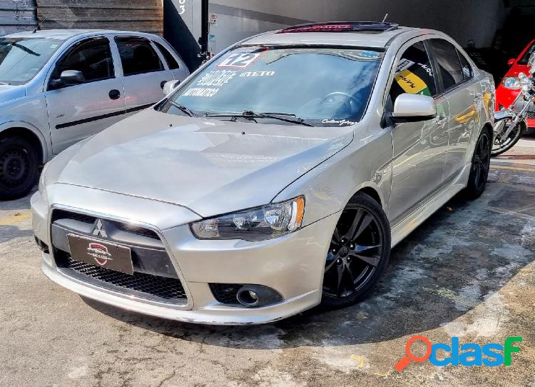 MITSUBISHI LANCER 2.0 16V 160CV AUT. PRATA 2012 2.0 GASOLINA