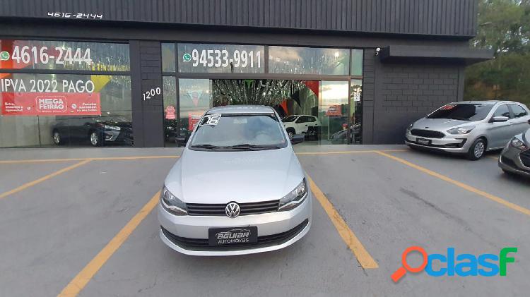 VOLKSWAGEN VOYAGE TRENDLINE 1.6 T.FLEX 8V 4P PRATA 2016 1.6