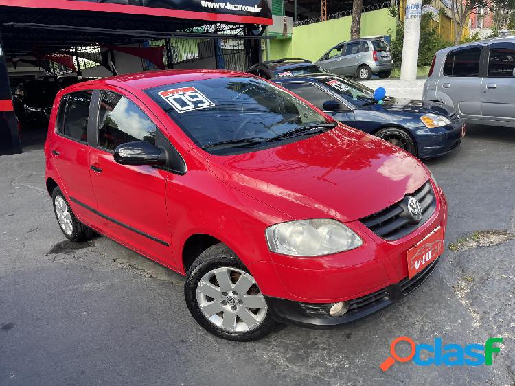 VOLKSWAGEN FOX ROUTE 1.6 MI TOTAL FLEX 8V 5P VERMELHO 2009