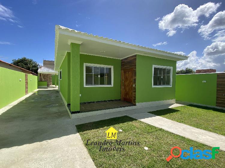 BELÍSSIMA CASA COM 3 QUARTOS - TERRENO 480 MTS - ITAIPUAÇU