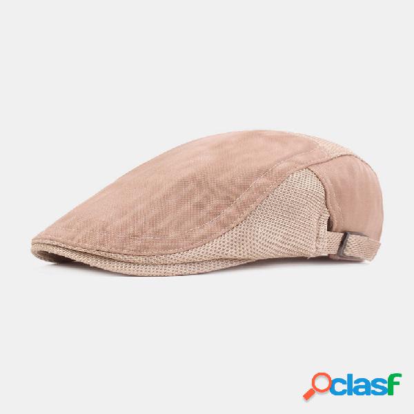 Unissex Poliéster Algodão Malha Patchwork Stripe Padrão